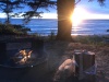 Sunset from Fort Ebey
